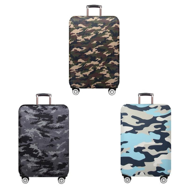 Protective Dustproof Cover For Travel Trolley Suitcase Small Size Camouflage 2 Other Travel Accessories
