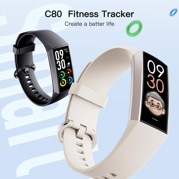 Waterproof C80 Fitness Tracker Ip67 Pink Smart Watches