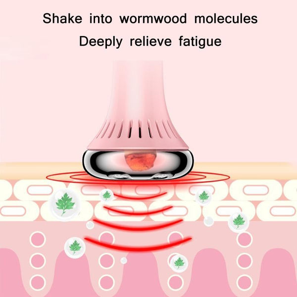 Smokeless Moxibustion Open Flame Massage Equipment Pearl White Other Massage