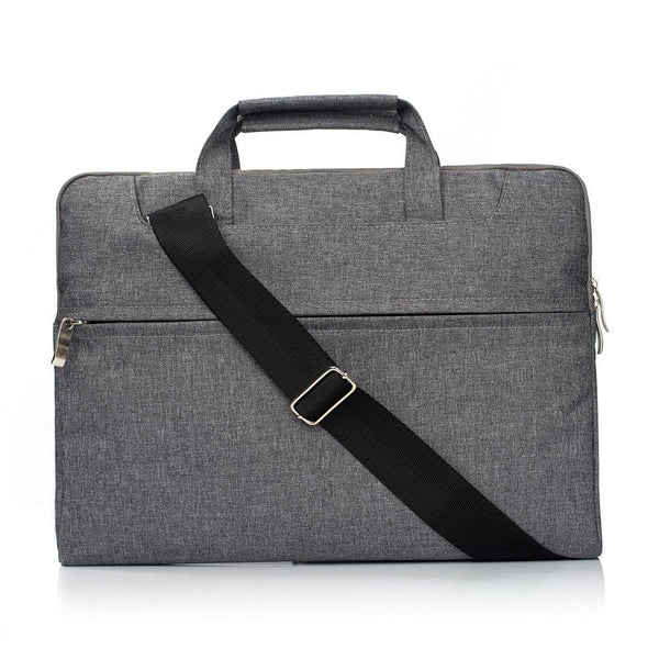 11.6 Inch Laptop Bag Portable One Shoulder Zipper For Macbook Samsung Sony Dell Alienware Chuwi Asus Hp Black Laptop Cases & Bags