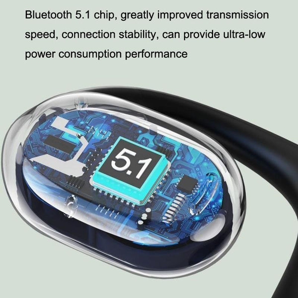 Wireless Bluetooth Sports Earphone Js270 Hanging Design White Earbuds