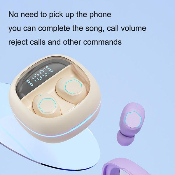 Wireless In Ear Tws Earphone For Hifi Music And Gaming Black Earbuds