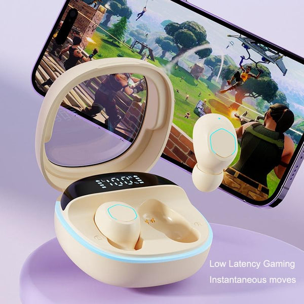 Wireless In Ear Tws Earphone For Hifi Music And Gaming Black Earbuds