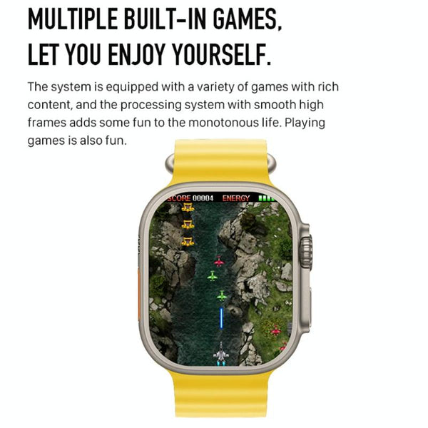 1.5 Inch Silicone Band Smart Watch Bluetooth Call / Heart Rate Blood Pressure Oxygen Orange Smart Watches