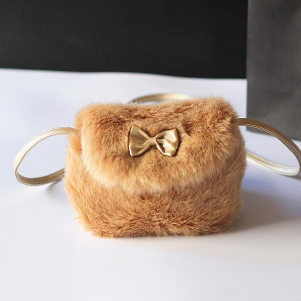 Chic Bowknot Mini Crossbody Bag In Caramel Women's Bags & Handbags