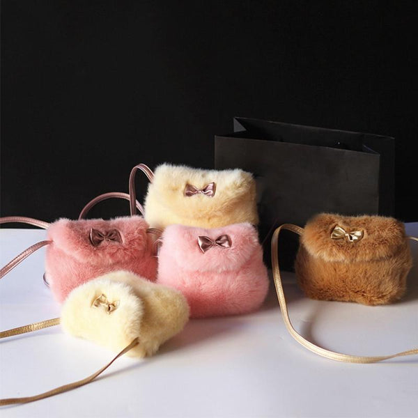 Chic Bowknot Mini Crossbody Bag In Caramel Women's Bags & Handbags