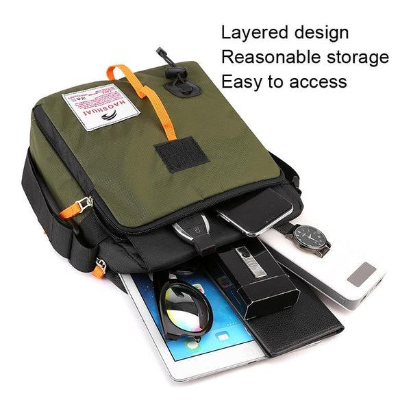 206 Men Crossbody Bag Sporty Shoulder For Casual Use Black Bags