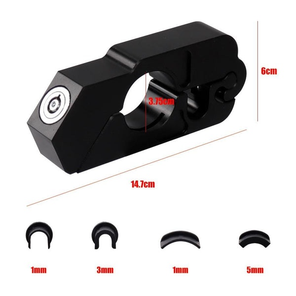 Secure Your Xiaomi M365 Scooter With Handlebar Lock Black Accessories