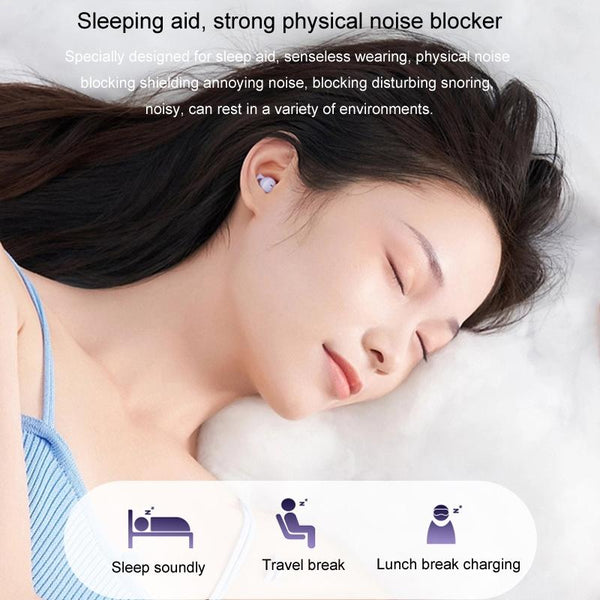 Comfortable Wireless Bluetooth Earphones Noise Canceling Skin Colour Earbuds