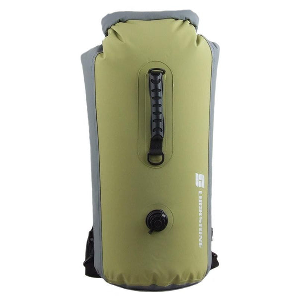 Waterproof Rafting Backpack For Outdoor Activities Yellow Black Dry Bags