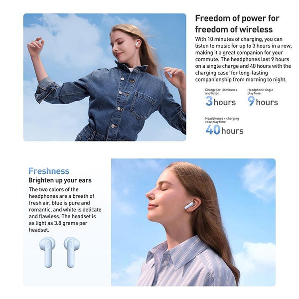 Wireless Bluetooth Earphones 5.3 Se 2 Earbuds