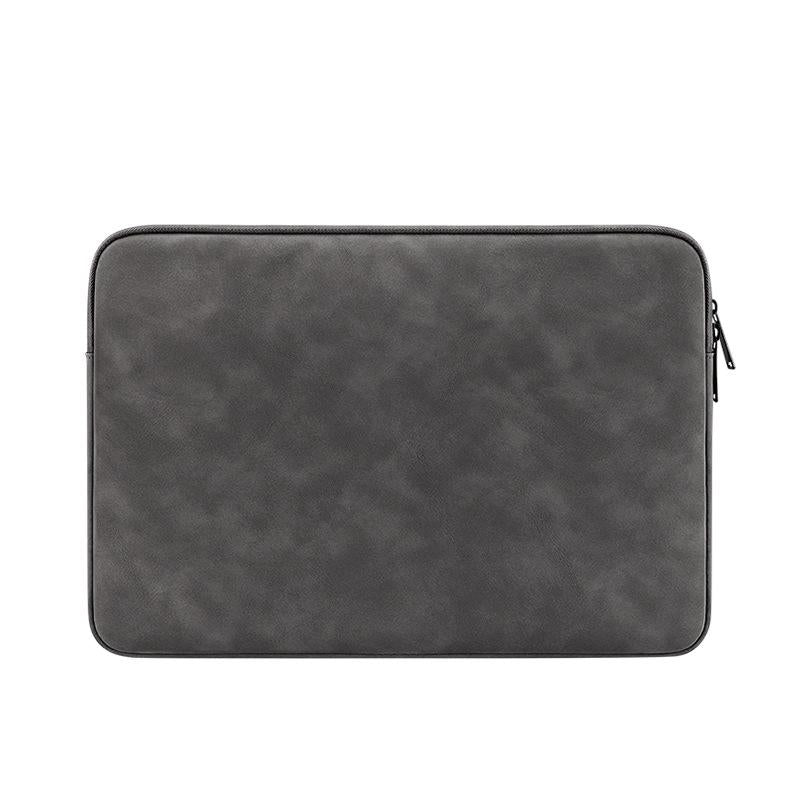 Lightweight Waterproof Lambskin Laptop Sleeve 13.3 Inches Deep Gray Laptop Cases & Bags