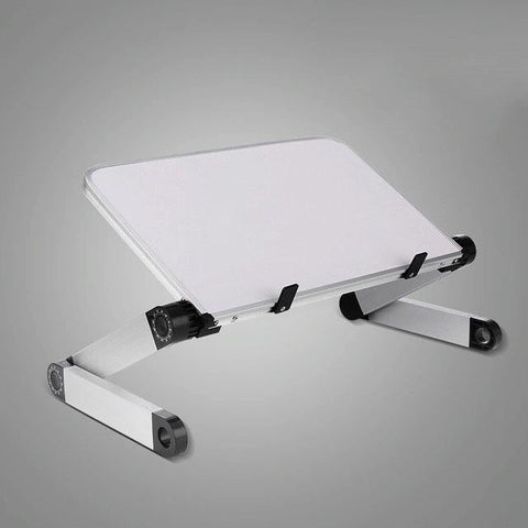 Folding Laptop Stand 360 Degree Rotation Aluminum Alloy White Stands Holders & Car Mounts