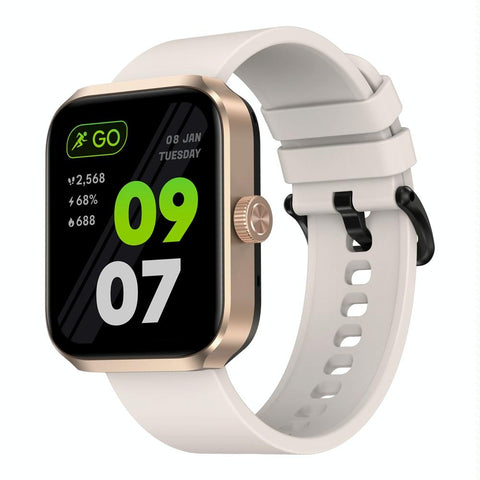 Stylish 1.78 Inch Locator Technology Smart Watch With Bluetooth Calling Heart Rate & Blood Oxygen White Smart Watches