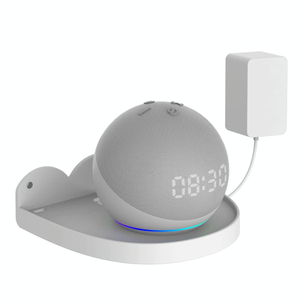 Wall Mount Set For Amazon Echo Dot 4 2 Pieces Black Mounts & Holders