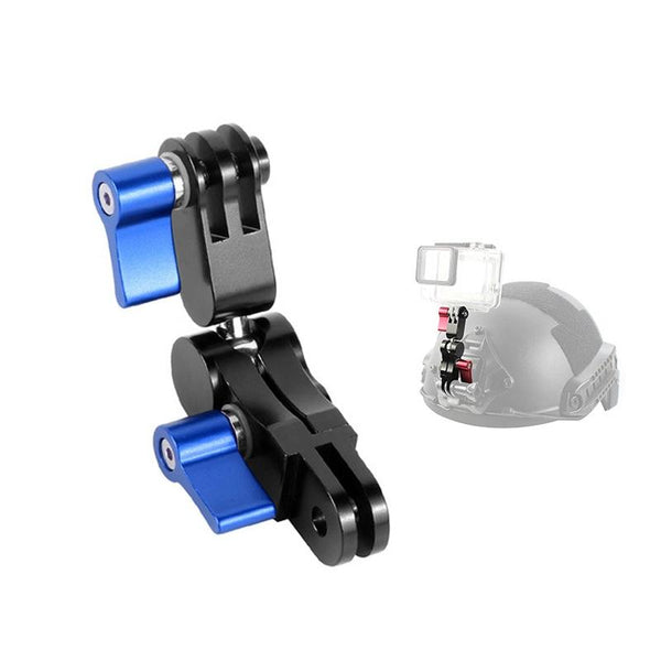 360 Degree Rotating Mount Adapter For Gopro Hero11 Aluminium Alloy_Blue Other Camera & Photo Accs