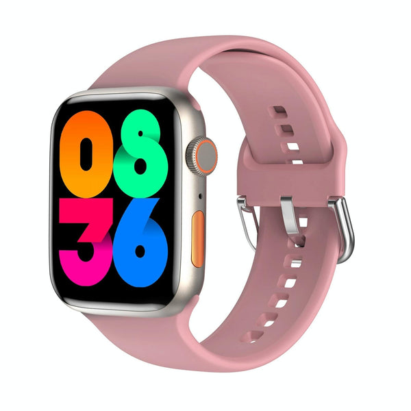 2.01 Inch Waterproof Smart Watch Bt Call / Heart Rate Blood Pressure Oxygen Pink Gold Smart Watches