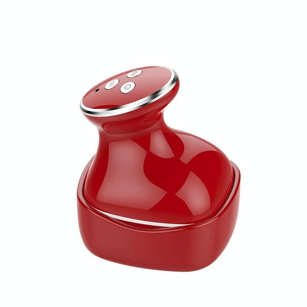 Electric Scalp Massager Multifunctional Vibration Therapy Red Massagers