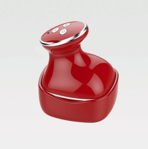 Electric Scalp Massager Multifunctional Vibration Therapy Red Massagers