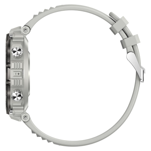 Smart Wristband With Waterproof Heart Rate And Blood Pressure Monitoring Grey Smart Watches