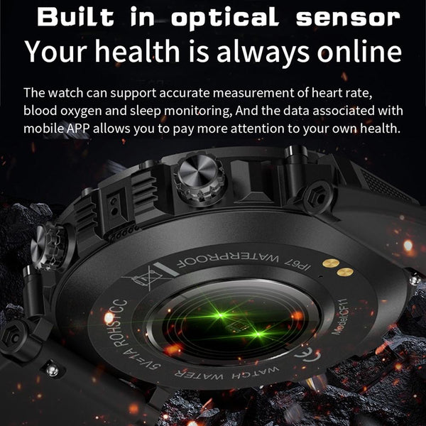 Smart Wristband With Waterproof Heart Rate And Blood Pressure Monitoring Grey Smart Watches