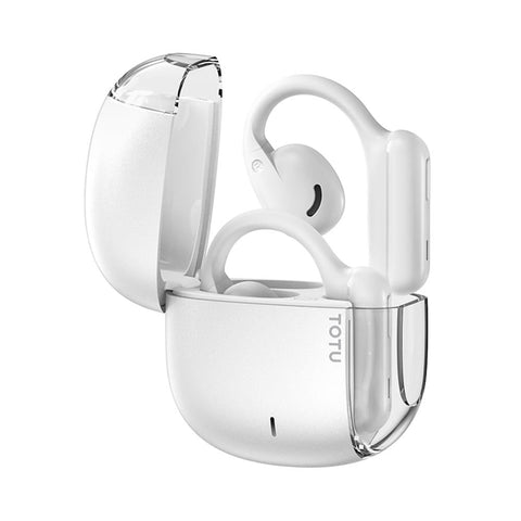 Wireless Bluetooth 5.0 Earphone Ear Mounted White Headphones
