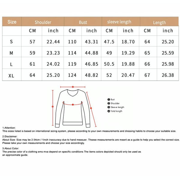 Women Round Neck Knitted Sweater Letters Jacquard Pullover Size Black Jumpers & Cardigans