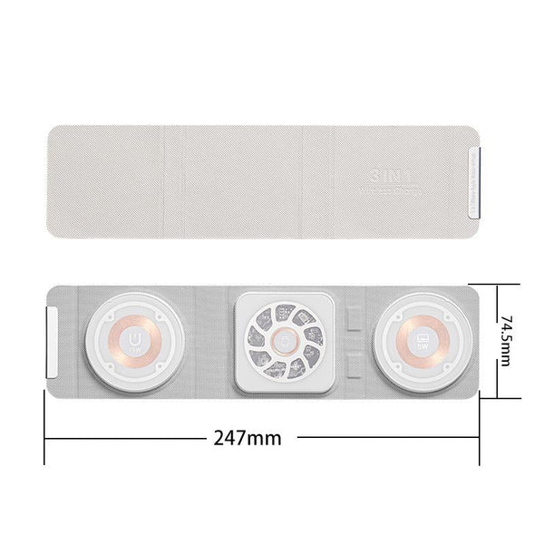 3 In 1 Magsafe Wireless Charger White Chargers & Cradles