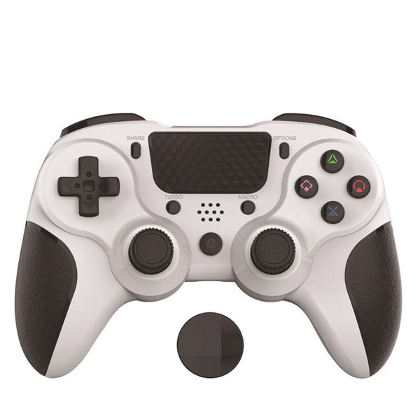 Bluetooth Gamepad For Ps4 Pro With Dual Vibration And Six Axis Control Black Controllers & Attachments