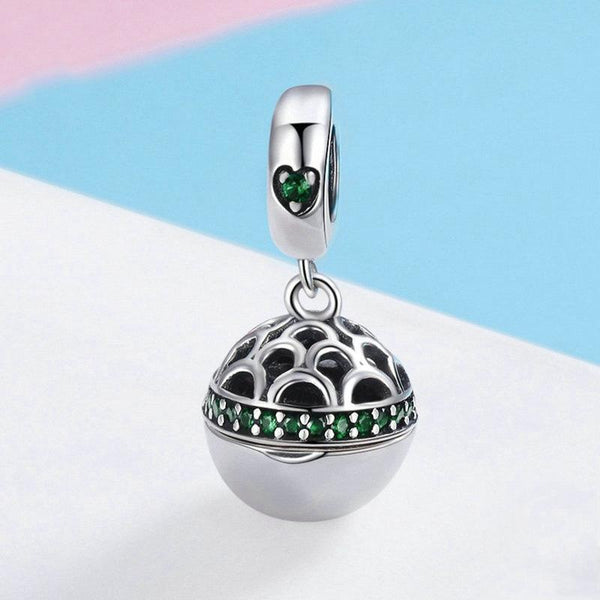 925 Sterling Silver Zircon Pendant With Parts Scc689 A Charms & Pendants