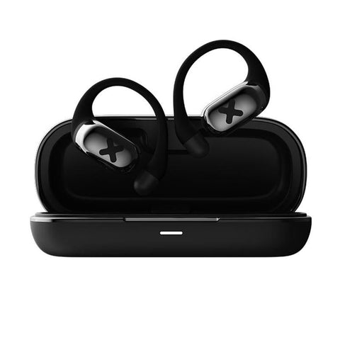 Bluetooth Earphones With Mount Design Black Earbuds