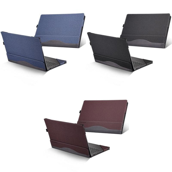 Yoga 530 14 Laptop Leather Case Protective Dark Gray Size 33.6 X 23.5 2.5 Cm Laptop Cases & Bags