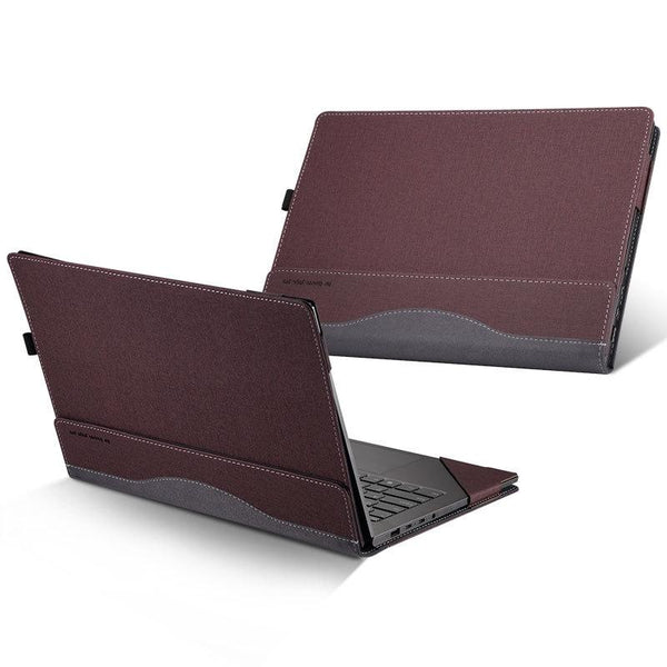 Yoga 530 14 Laptop Leather Case Protective Dark Gray Size 33.6 X 23.5 2.5 Cm Laptop Cases & Bags