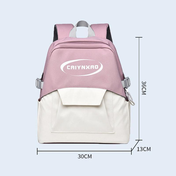 Large Splash Proof Backpack For Outings & School Green Women Backpacks