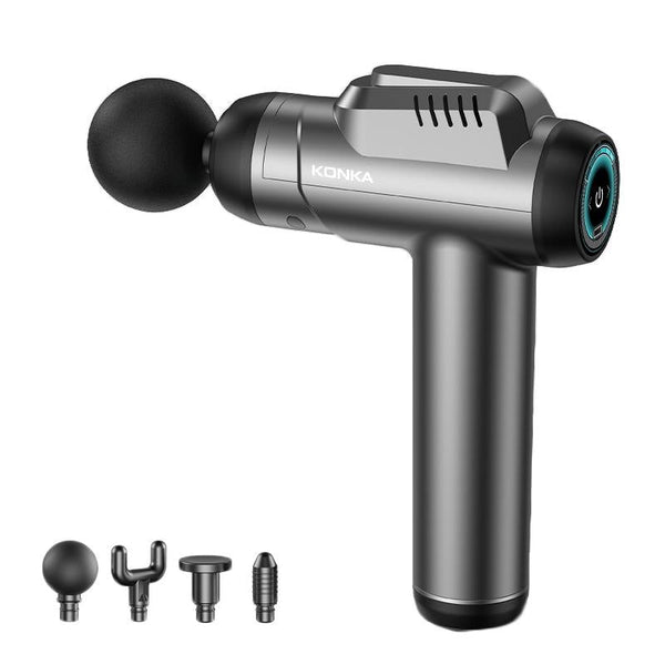 Intelligent 6 Speed Fascia Massager With 4 Heads Green Massagers