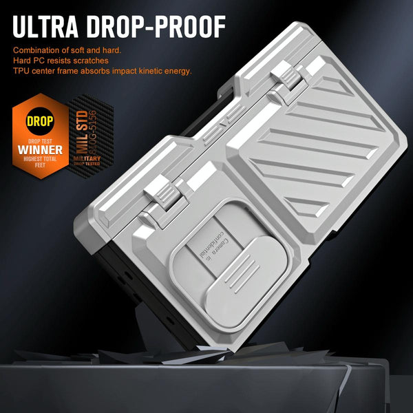 For Samsung Galaxy Z Fold4 5G Shockproof Tpu Pc Case With Pen Gold Cases Covers & Skins