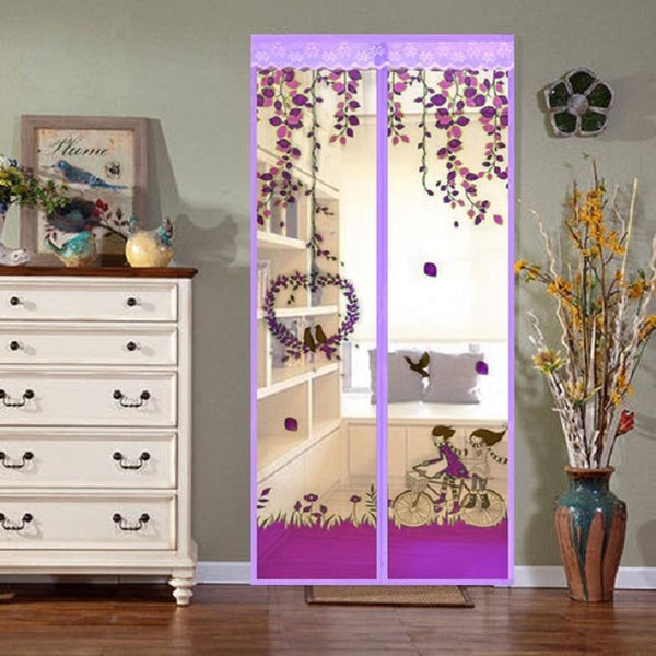 90X210cm Magnetic Anti Mosquit Screen For Summer Purple Other Window Accessories