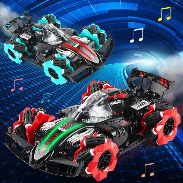 4Wd Horizontal Spray Rc Car 2.4G Remote Control F1 Red Rc Model Vehicles