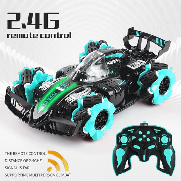 4Wd Horizontal Spray Rc Car 2.4G Remote Control F1 Red Rc Model Vehicles