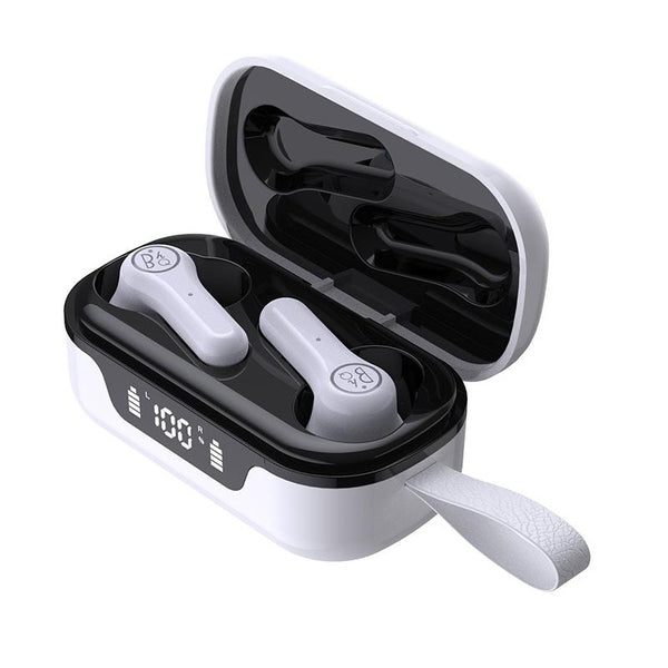 Anc Business Sports Tws Bluetooth Earphones With Charging Box White Earbuds
