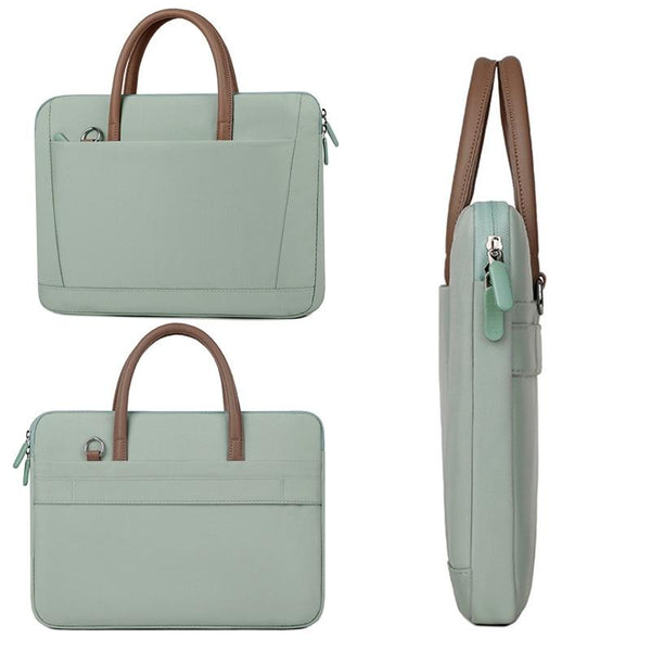 13 13.3 Inch Laptop Bag Crossbody Briefcase Oxford Cloth Gray Laptop Cases & Bags