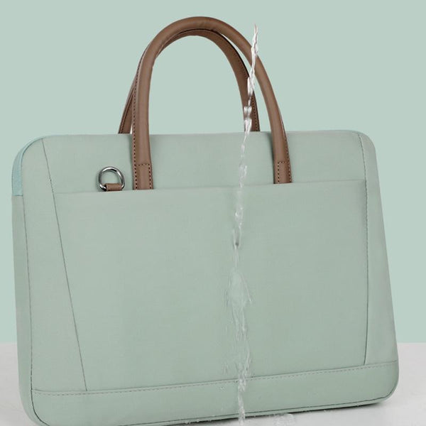 13 13.3 Inch Laptop Bag Crossbody Briefcase Oxford Cloth Gray Laptop Cases & Bags