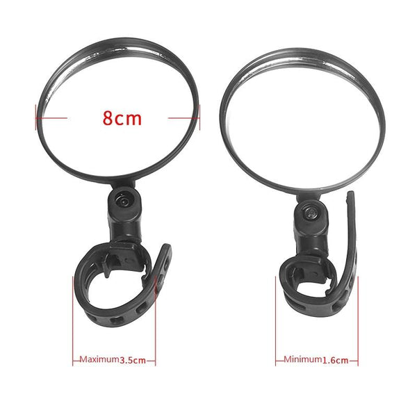 Xiaomi Scooter Rear View Mirror Set 2 Pieces Oval Placeholder