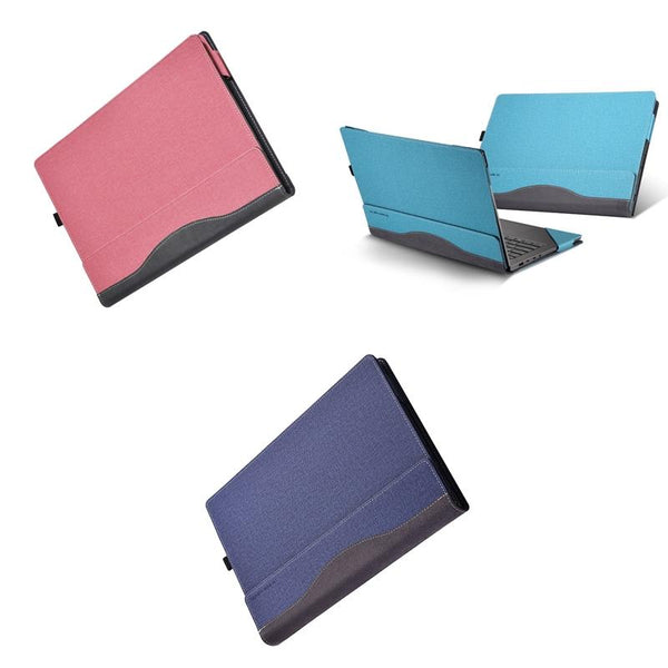 Xiaoxin Pro 14 2021 Anti Fall Leather Laptop Case Gray Cobalt Blue Laptop Cases & Bags