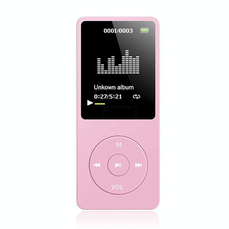 Ultra Thin Screen Mp4 Player Lossless Sound Pink Ipods & Mp3 Players