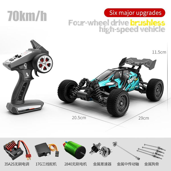 High Speed Brushless Off Road Rc Car Full Scale Blue Rc Model Vehicles