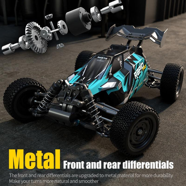 High Speed Brushless Off Road Rc Car Full Scale Blue Rc Model Vehicles