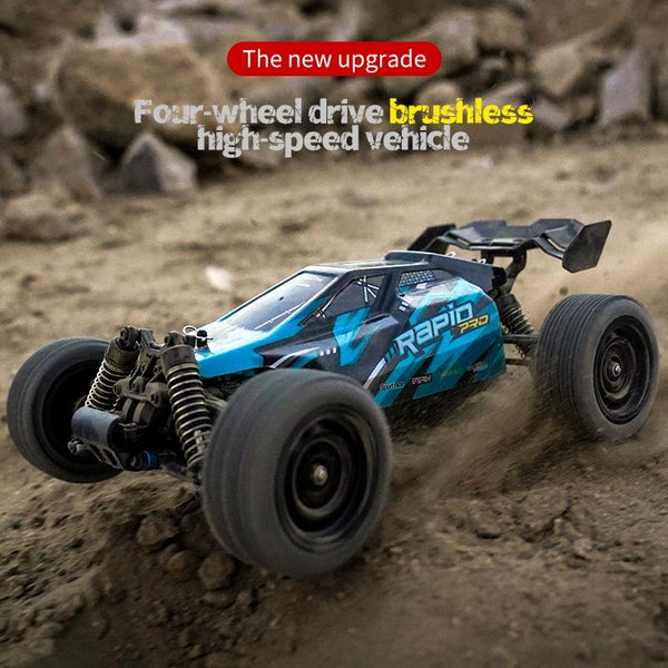 High Speed Brushless Off Road Rc Car Full Scale Blue Rc Model Vehicles