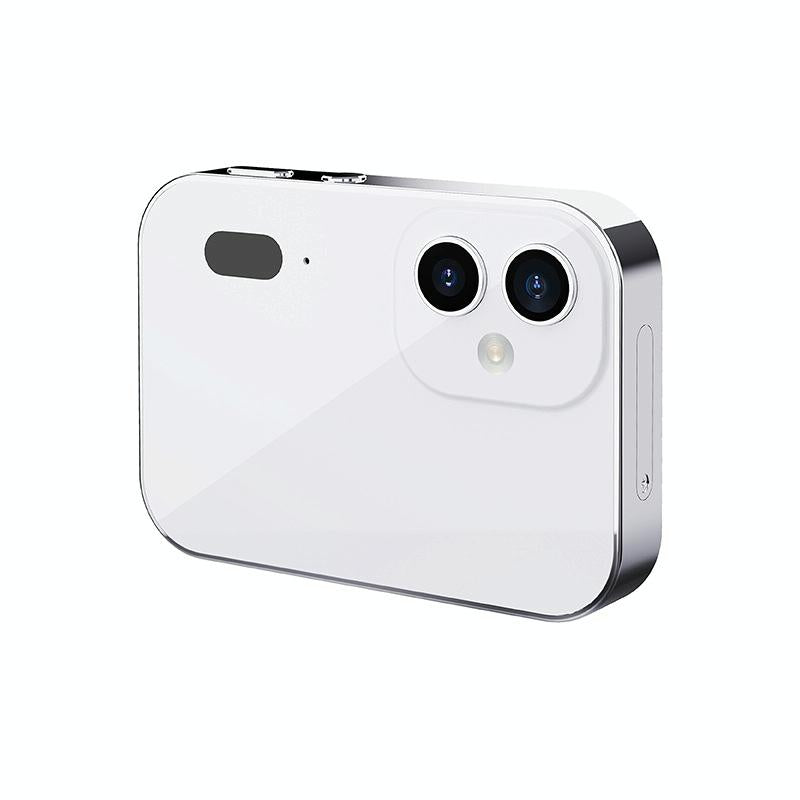 Smart Hd Digital Camera With Touch Screen And Video Recording Excludes Memory_White Digital Cameras