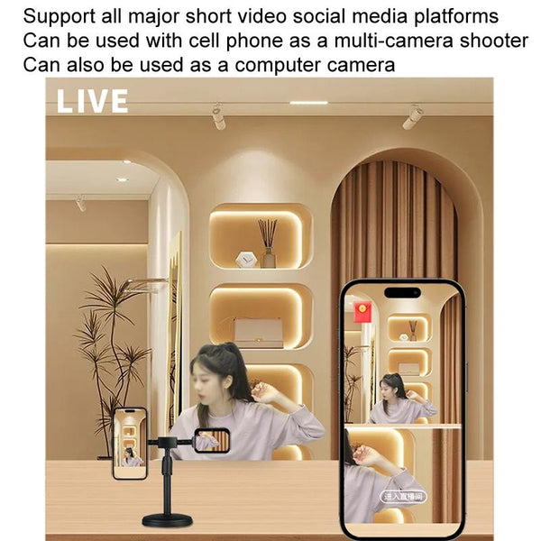 Smart Hd Digital Camera With Touch Screen And Video Recording Excludes Memory_White Digital Cameras